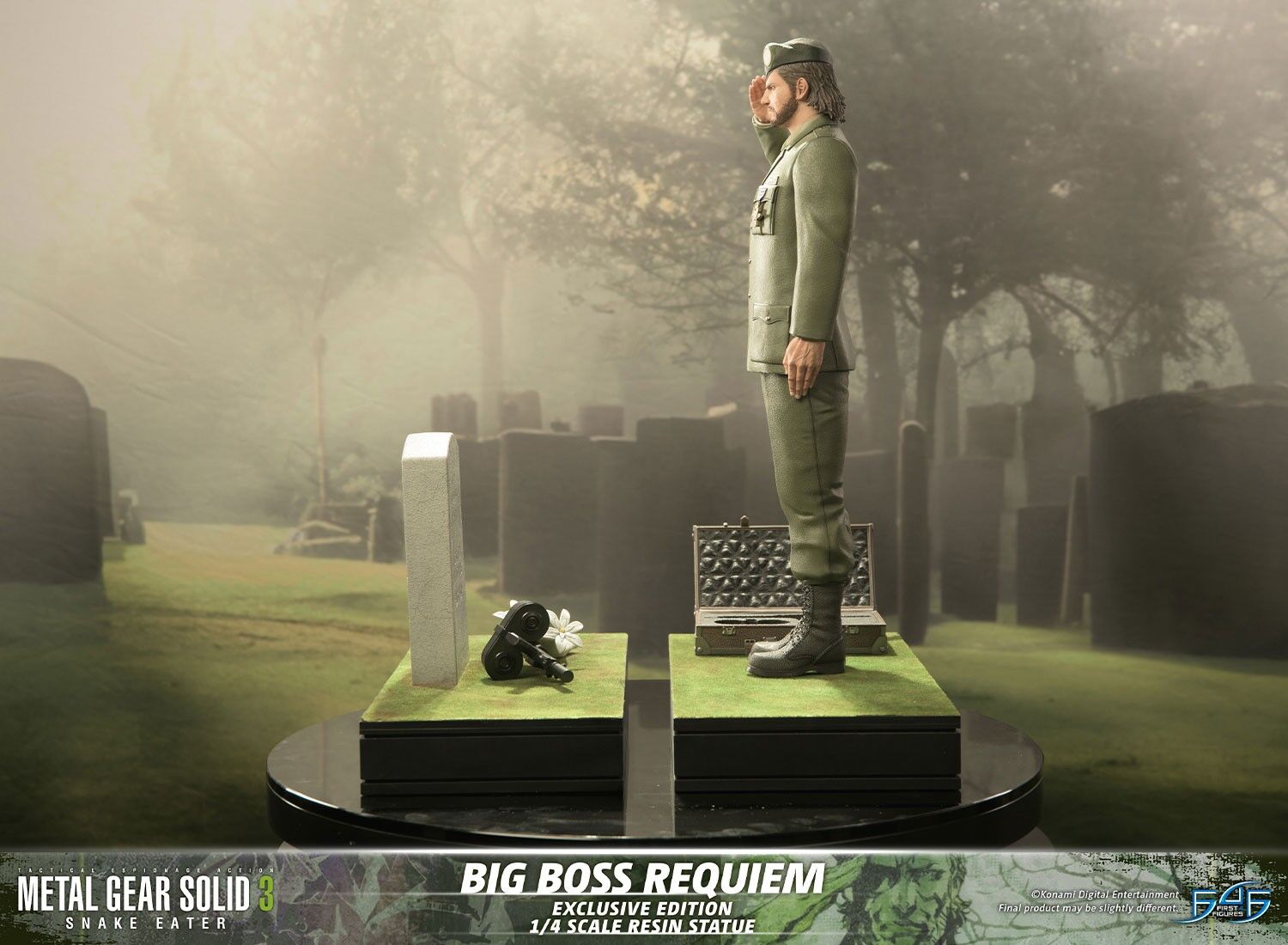 Metal Gear Solid 3: Snake Eater - Naked Snake - 1/4 - Requiem, Exclusive Edition (First 4 Figures) photo 6