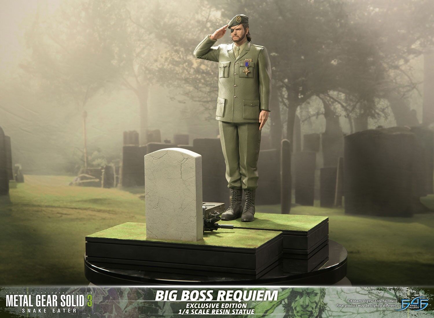 Metal Gear Solid 3: Snake Eater - Naked Snake - 1/4 - Requiem, Exclusive Edition (First 4 Figures) photo 7