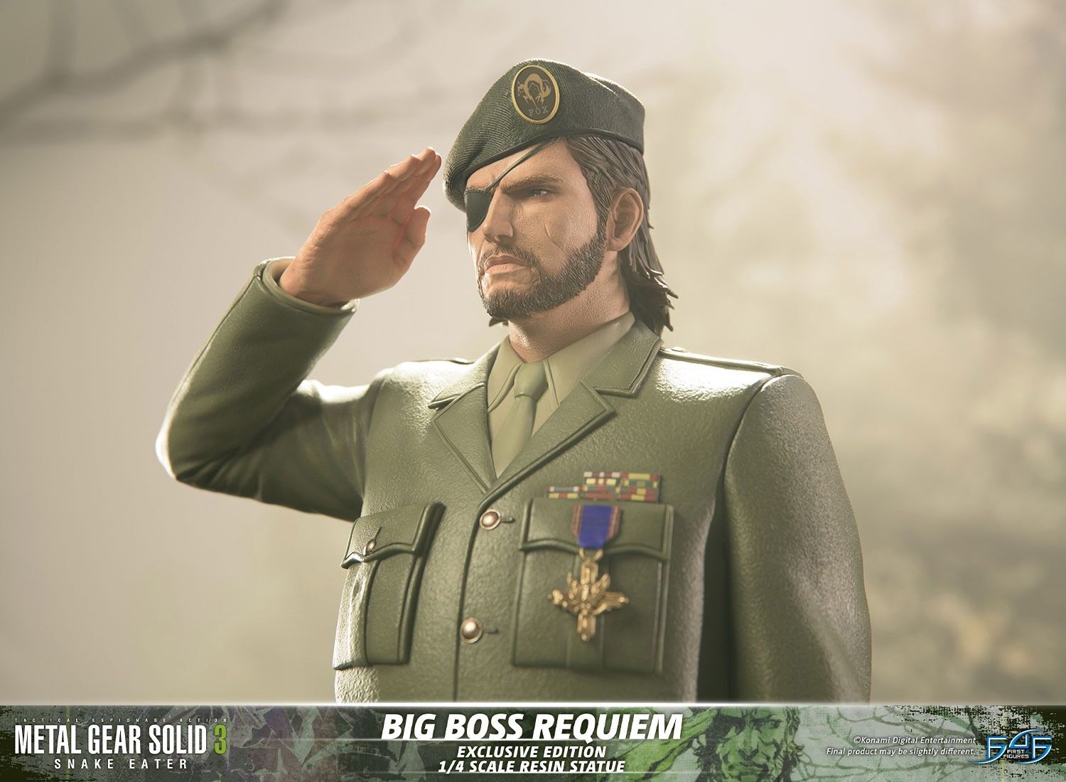 Metal Gear Solid 3: Snake Eater - Naked Snake - 1/4 - Requiem, Exclusive Edition (First 4 Figures) photo 15