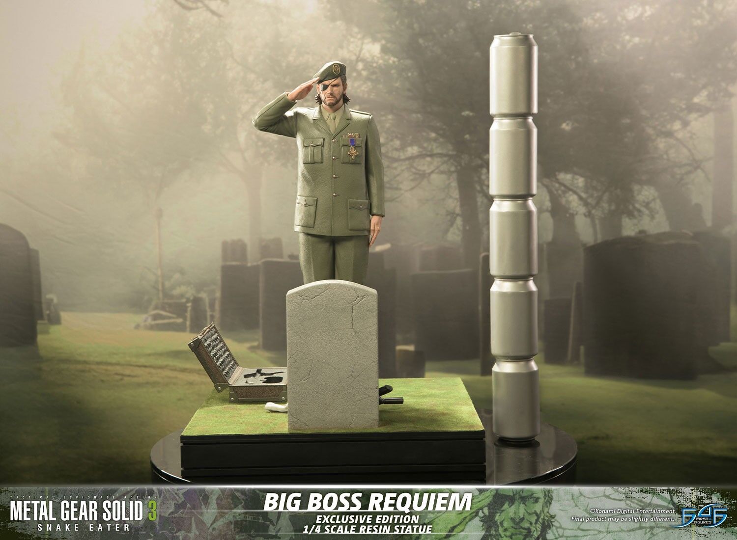 Metal Gear Solid 3: Snake Eater - Naked Snake - 1/4 - Requiem, Exclusive Edition (First 4 Figures) photo 16