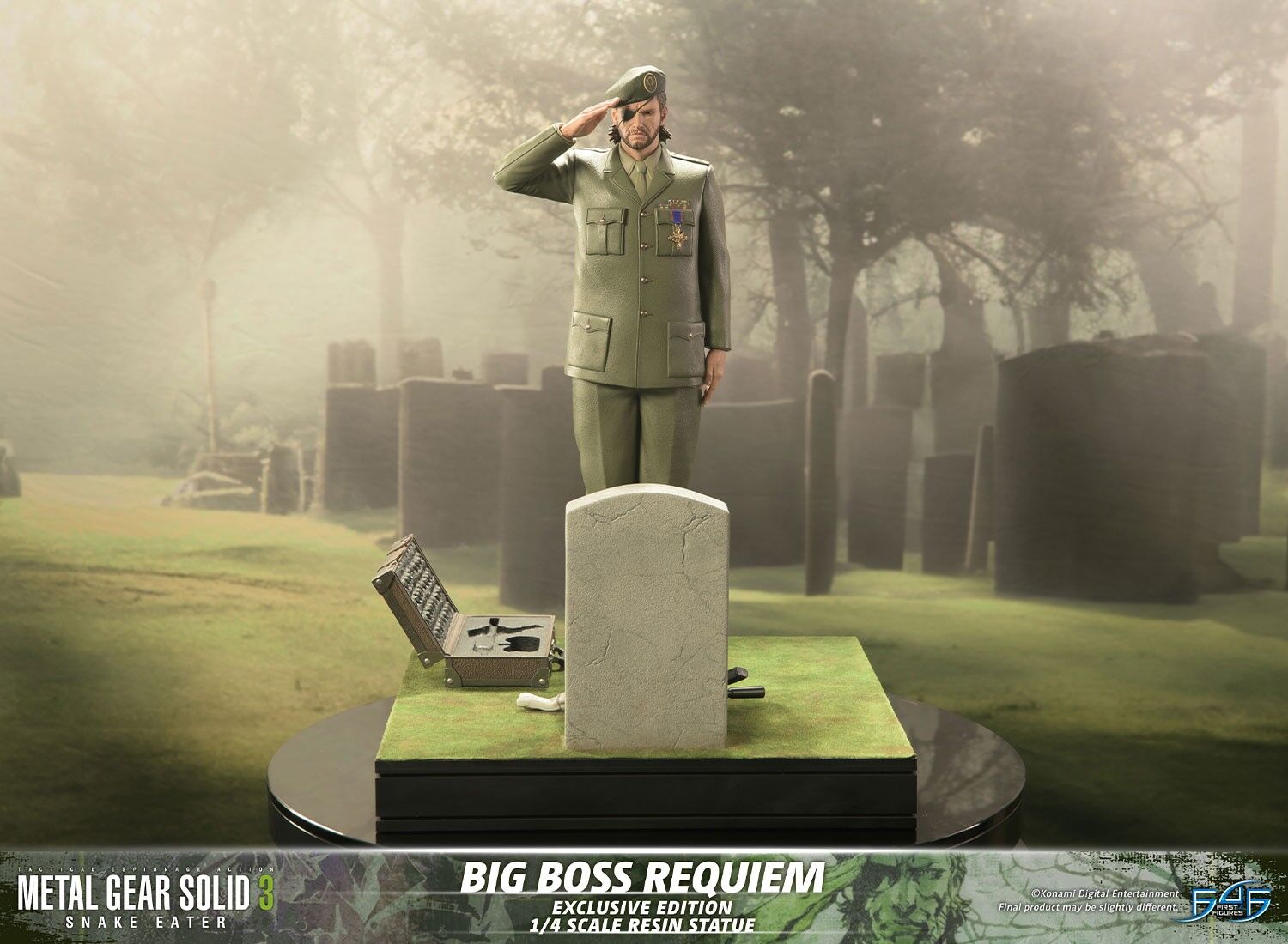 Metal Gear Solid 3: Snake Eater - Naked Snake - 1/4 - Requiem, Exclusive Edition (First 4 Figures) photo 17