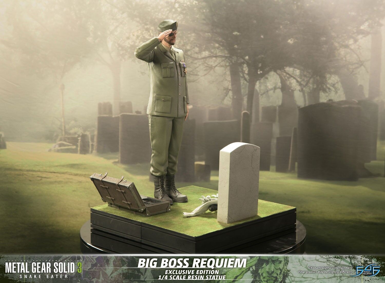 Metal Gear Solid 3: Snake Eater - Naked Snake - 1/4 - Requiem, Exclusive Edition (First 4 Figures) photo 18