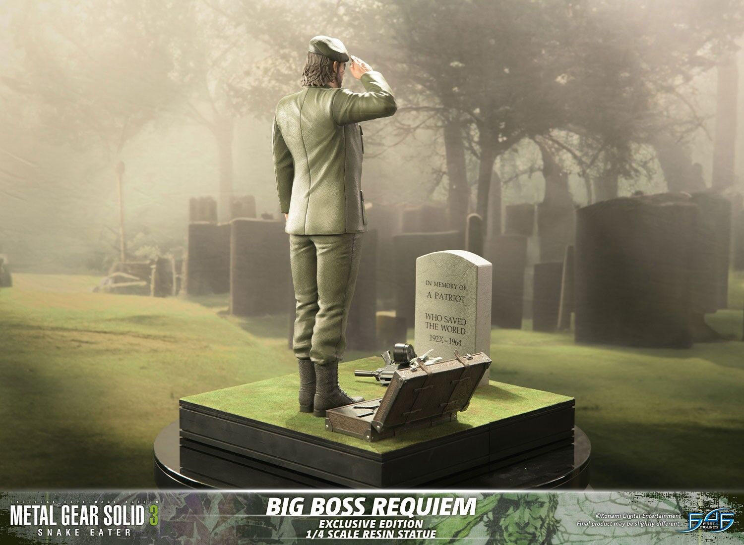 Metal Gear Solid 3: Snake Eater - Naked Snake - 1/4 - Requiem, Exclusive Edition (First 4 Figures) photo 20