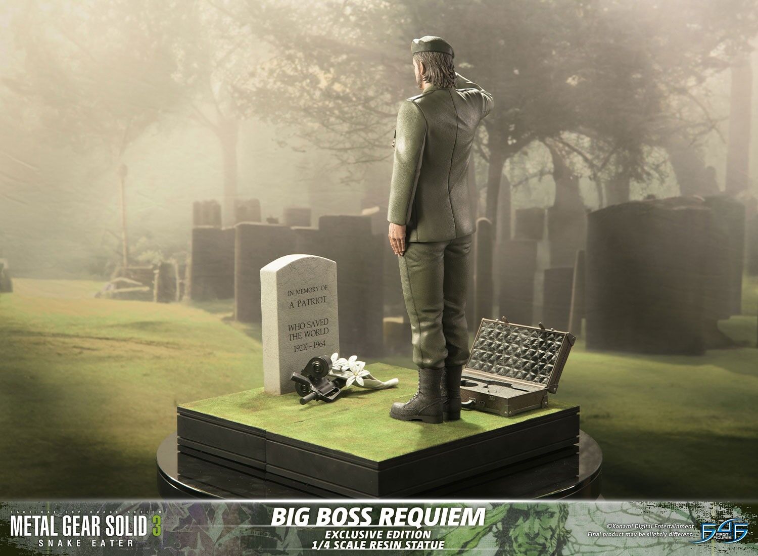 Metal Gear Solid 3: Snake Eater - Naked Snake - 1/4 - Requiem, Exclusive Edition (First 4 Figures) photo 22