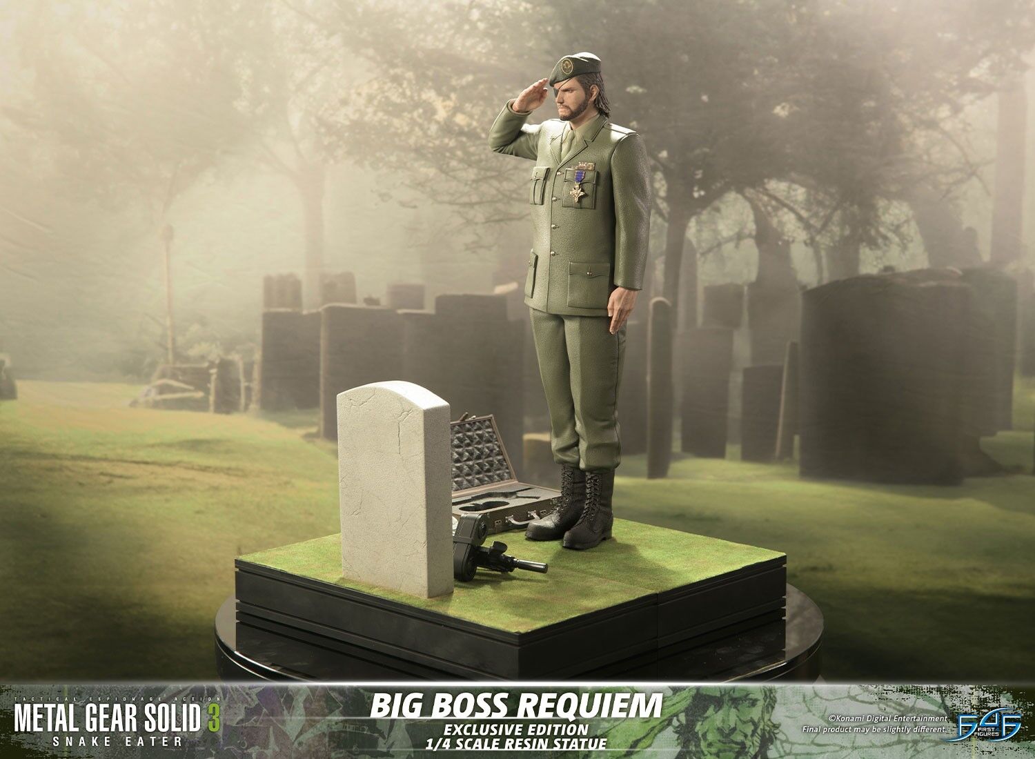 Metal Gear Solid 3: Snake Eater - Naked Snake - 1/4 - Requiem, Exclusive Edition (First 4 Figures) photo 24