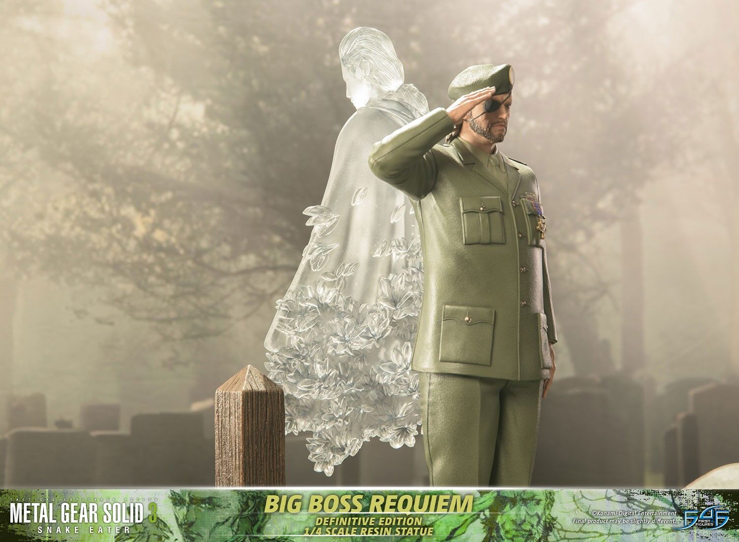 Metal Gear Solid 3: Snake Eater - Naked Snake - The Boss - 1/4 - Requiem, Definitive Edition (First 4 Figures) photo 8