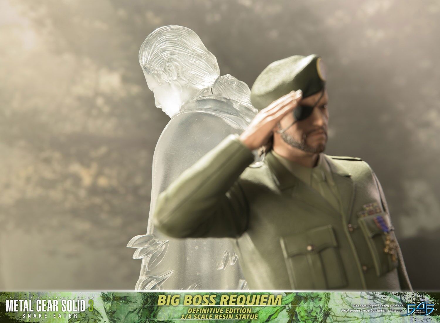 Metal Gear Solid 3: Snake Eater - Naked Snake - The Boss - 1/4 - Requiem, Definitive Edition (First 4 Figures) photo 9
