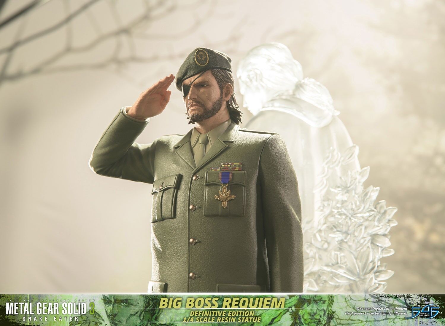 Metal Gear Solid 3: Snake Eater - Naked Snake - The Boss - 1/4 - Requiem, Definitive Edition (First 4 Figures) photo 12