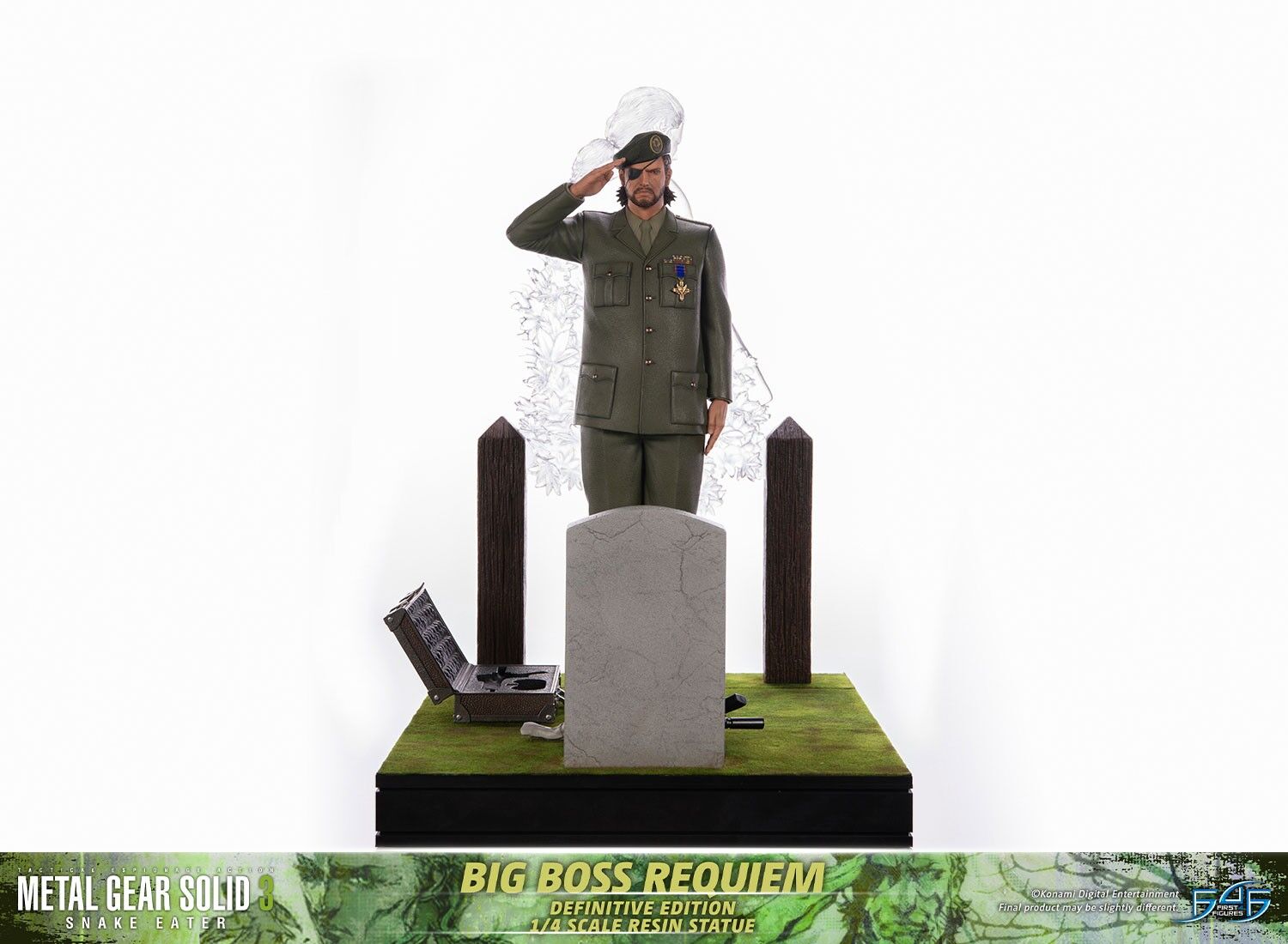 Metal Gear Solid 3: Snake Eater - Naked Snake - The Boss - 1/4 - Requiem, Definitive Edition (First 4 Figures) photo 16