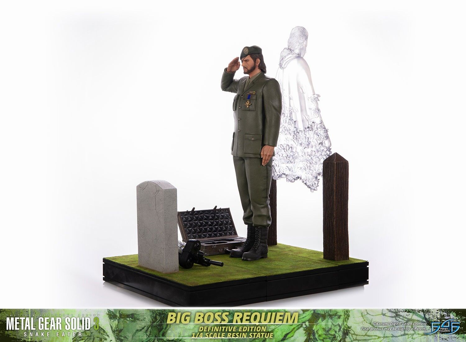 Metal Gear Solid 3: Snake Eater - Naked Snake - The Boss - 1/4 - Requiem, Definitive Edition (First 4 Figures) photo 17