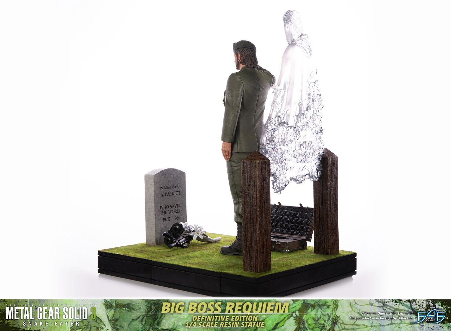 Metal Gear Solid 3: Snake Eater - Naked Snake - The Boss - 1/4 - Requiem, Definitive Edition (First 4 Figures) photo 18