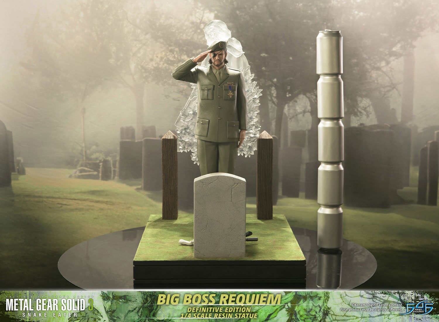Metal Gear Solid 3: Snake Eater - Naked Snake - The Boss - 1/4 - Requiem, Definitive Edition (First 4 Figures) photo 26