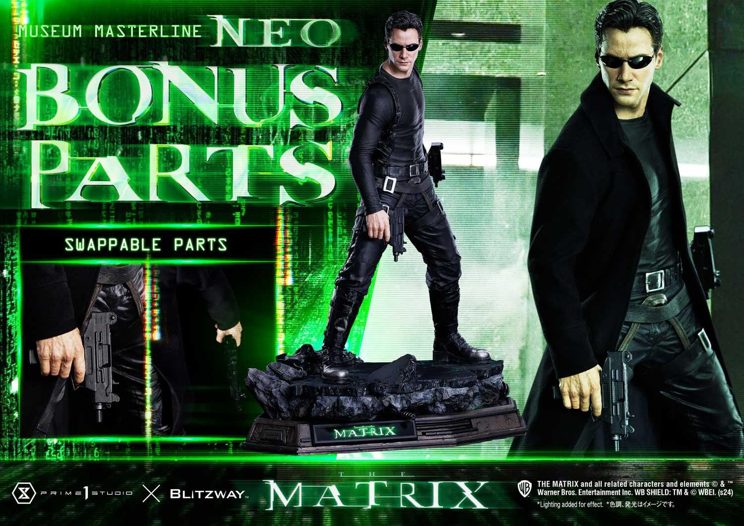 The Matrix - Neo - Museum Masterline Series  (MMMAT-01S) - 1/3 - Bonus Version (Blitzway, Prime 1 Studio) photo 29