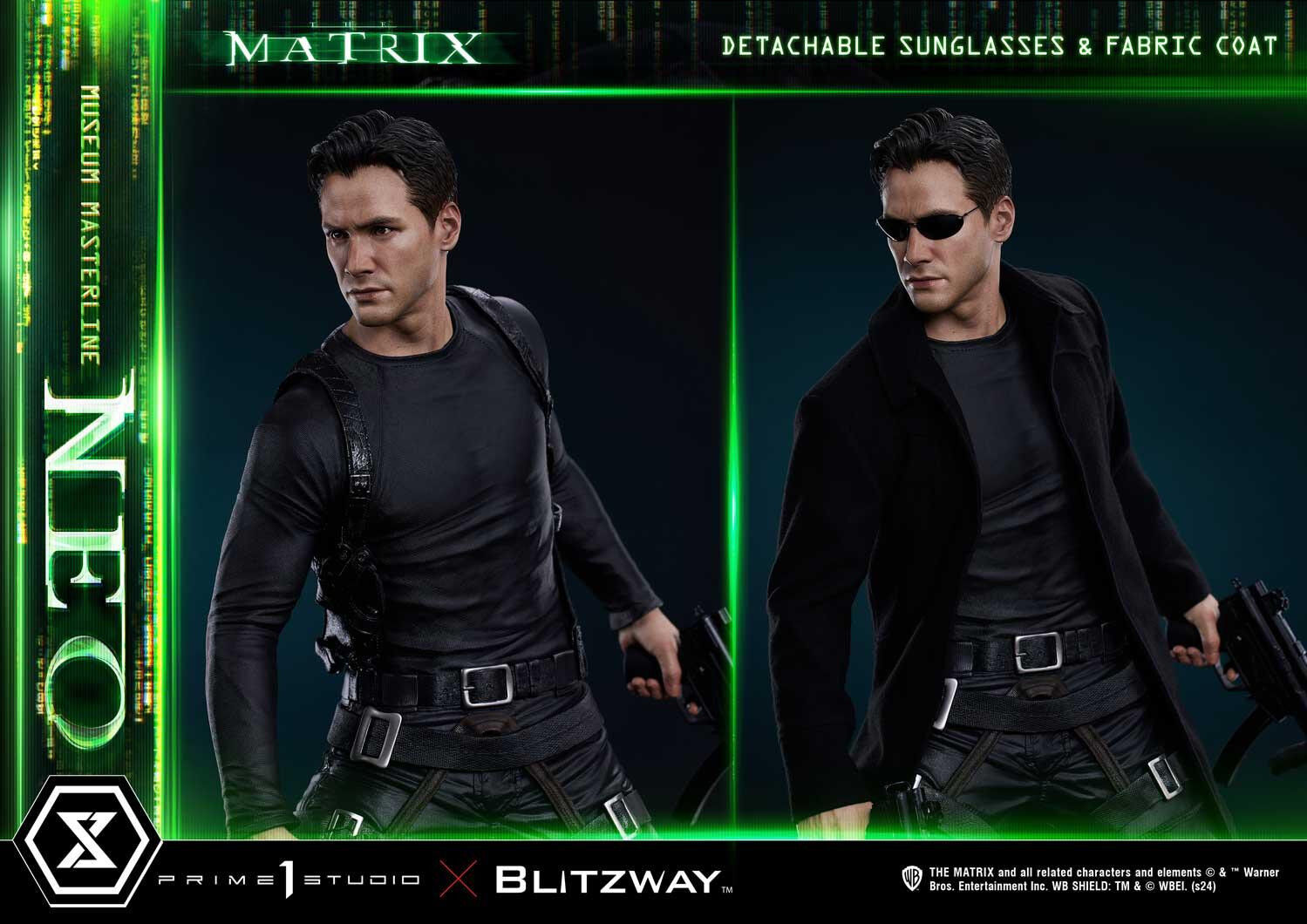 The Matrix - Neo - Museum Masterline Series  (MMMAT-01S) - 1/3 - Bonus Version (Blitzway, Prime 1 Studio) photo 62
