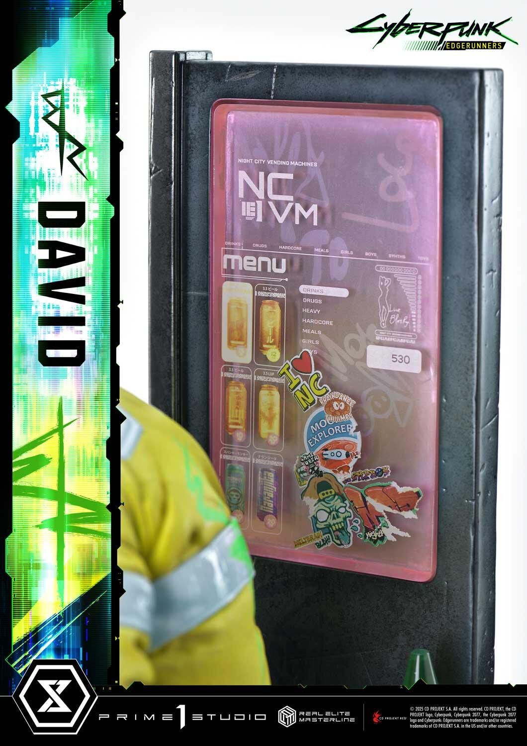 Cyberpunk: Edgerunners - David Martinez - Real Elite Masterline  (REMCP-02) - 1/4 (Prime 1 Studio) photo 14