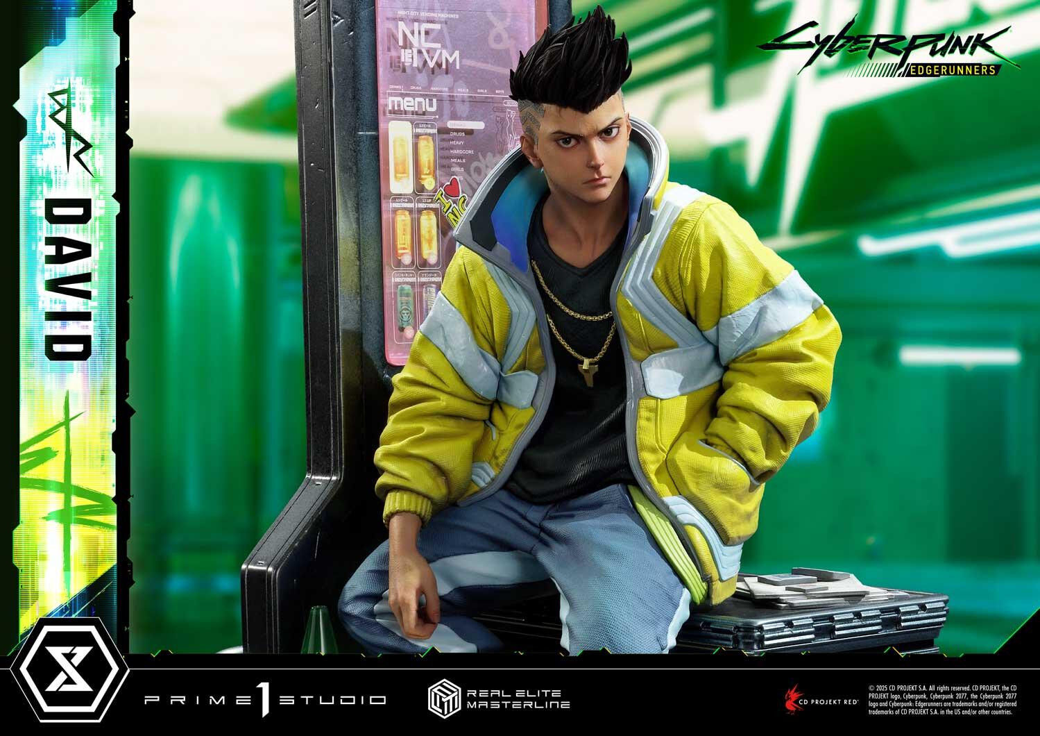 Cyberpunk: Edgerunners - David Martinez - Real Elite Masterline  (REMCP-02) - 1/4 (Prime 1 Studio) photo 16