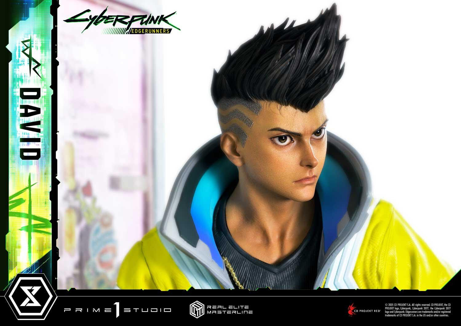 Cyberpunk: Edgerunners - David Martinez - Real Elite Masterline  (REMCP-02) - 1/4 (Prime 1 Studio) photo 25