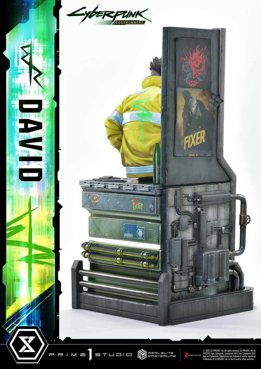 Cyberpunk: Edgerunners - David Martinez - Real Elite Masterline  (REMCP-02) - 1/4 (Prime 1 Studio) photo 31