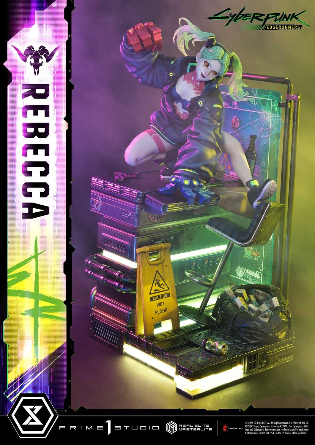 Cyberpunk: Edgerunners - Rebecca - Real Elite Masterline (REMCP-03) - 1/4 (Prime 1 Studio) photo 9
