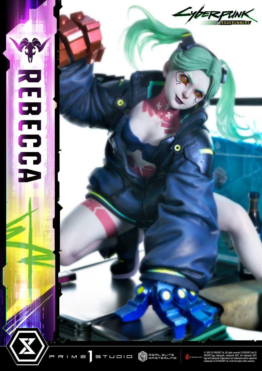 Cyberpunk: Edgerunners - Rebecca - Real Elite Masterline (REMCP-03) - 1/4 (Prime 1 Studio) photo 10