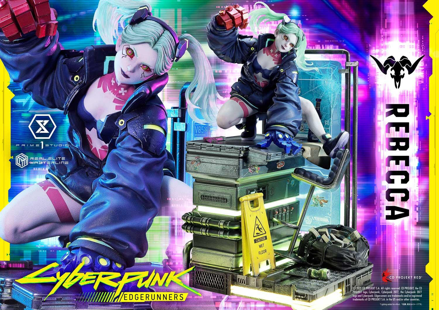 Cyberpunk: Edgerunners - Rebecca - Real Elite Masterline (REMCP-03) - 1/4 (Prime 1 Studio) photo 22