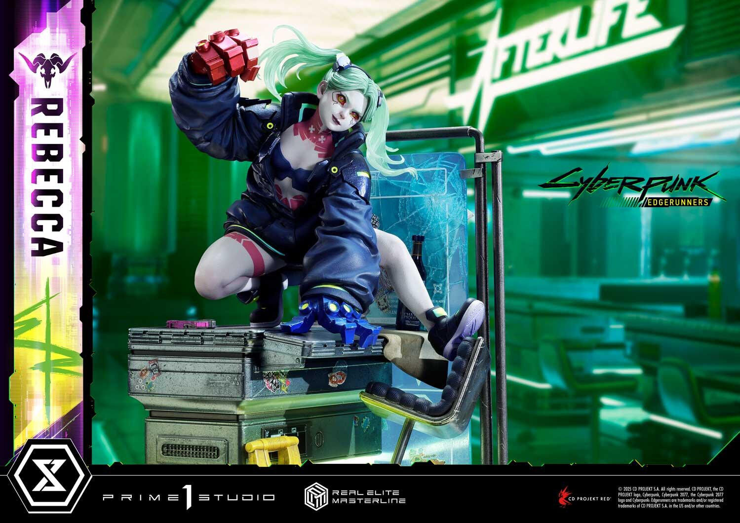 Cyberpunk: Edgerunners - Rebecca - Real Elite Masterline (REMCP-03) - 1/4 (Prime 1 Studio) photo 25