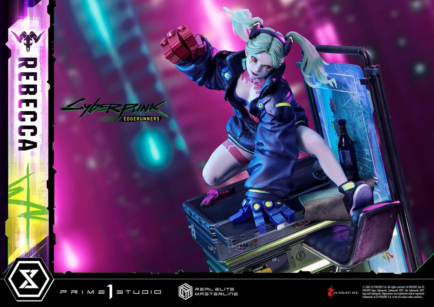 Cyberpunk: Edgerunners - Rebecca - Real Elite Masterline (REMCP-03) - 1/4 (Prime 1 Studio) photo 27