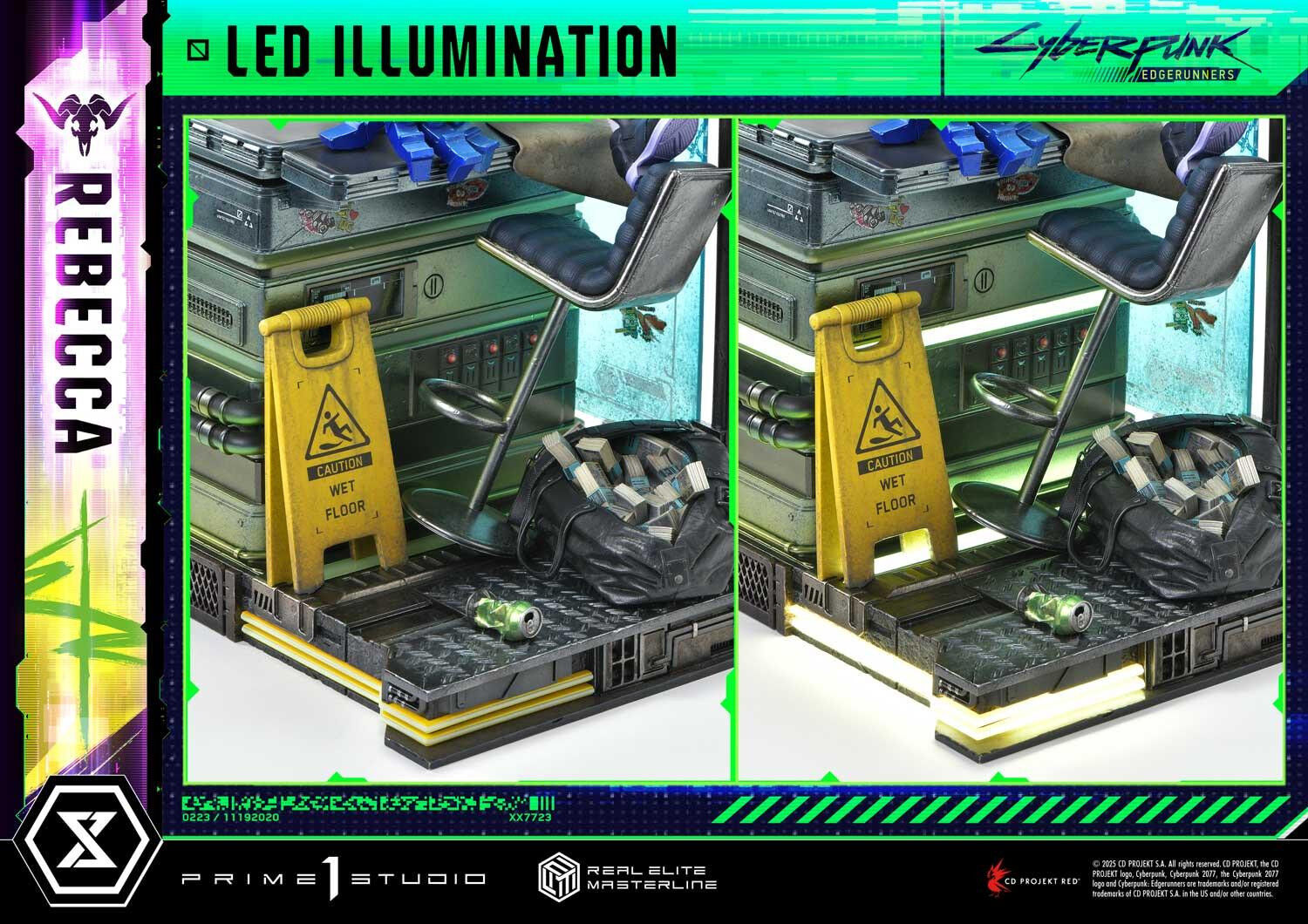 Cyberpunk: Edgerunners - Rebecca - Real Elite Masterline (REMCP-03) - 1/4 (Prime 1 Studio) photo 41