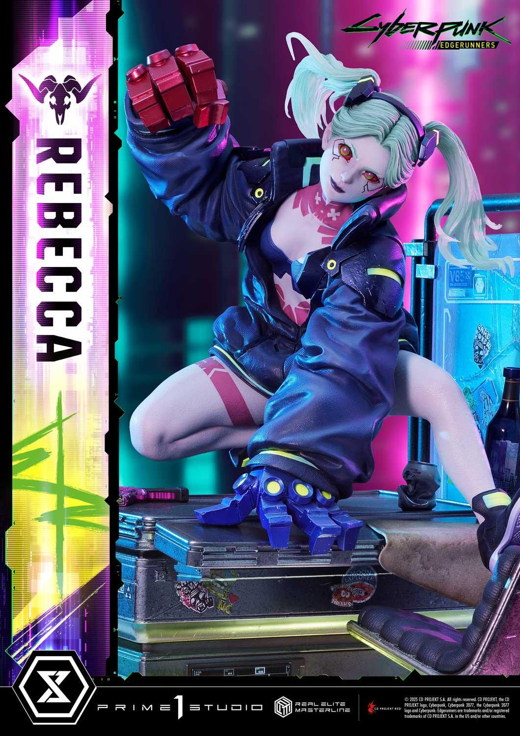 Cyberpunk: Edgerunners - Rebecca - Real Elite Masterline (REMCP-03) - 1/4 (Prime 1 Studio) photo 43