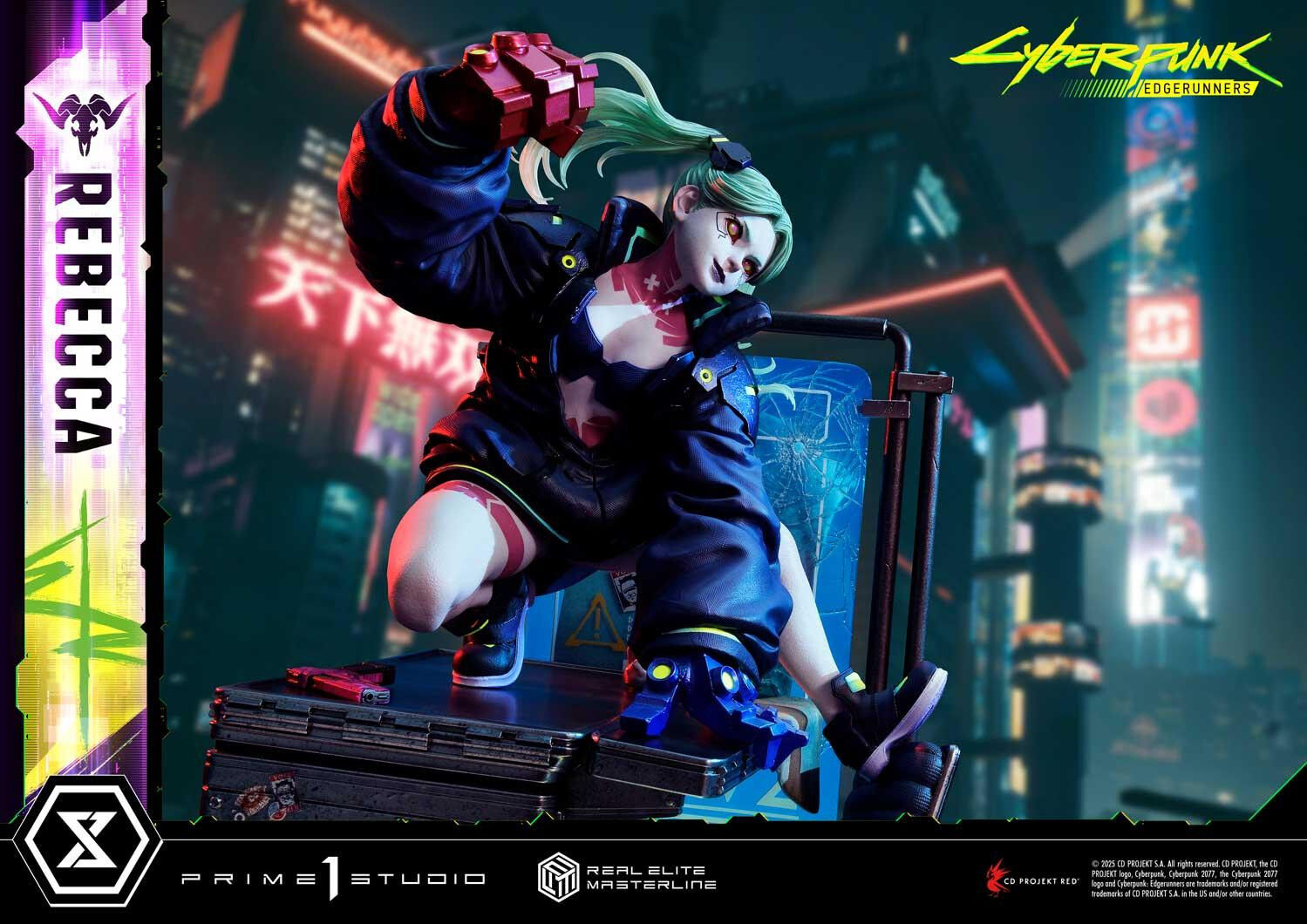 Cyberpunk: Edgerunners - Rebecca - Real Elite Masterline (REMCP-03) - 1/4 (Prime 1 Studio) photo 44