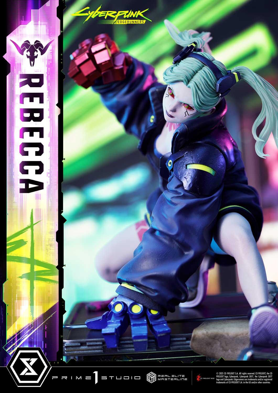 Cyberpunk: Edgerunners - Rebecca - Real Elite Masterline (REMCP-03) - 1/4 (Prime 1 Studio) photo 48