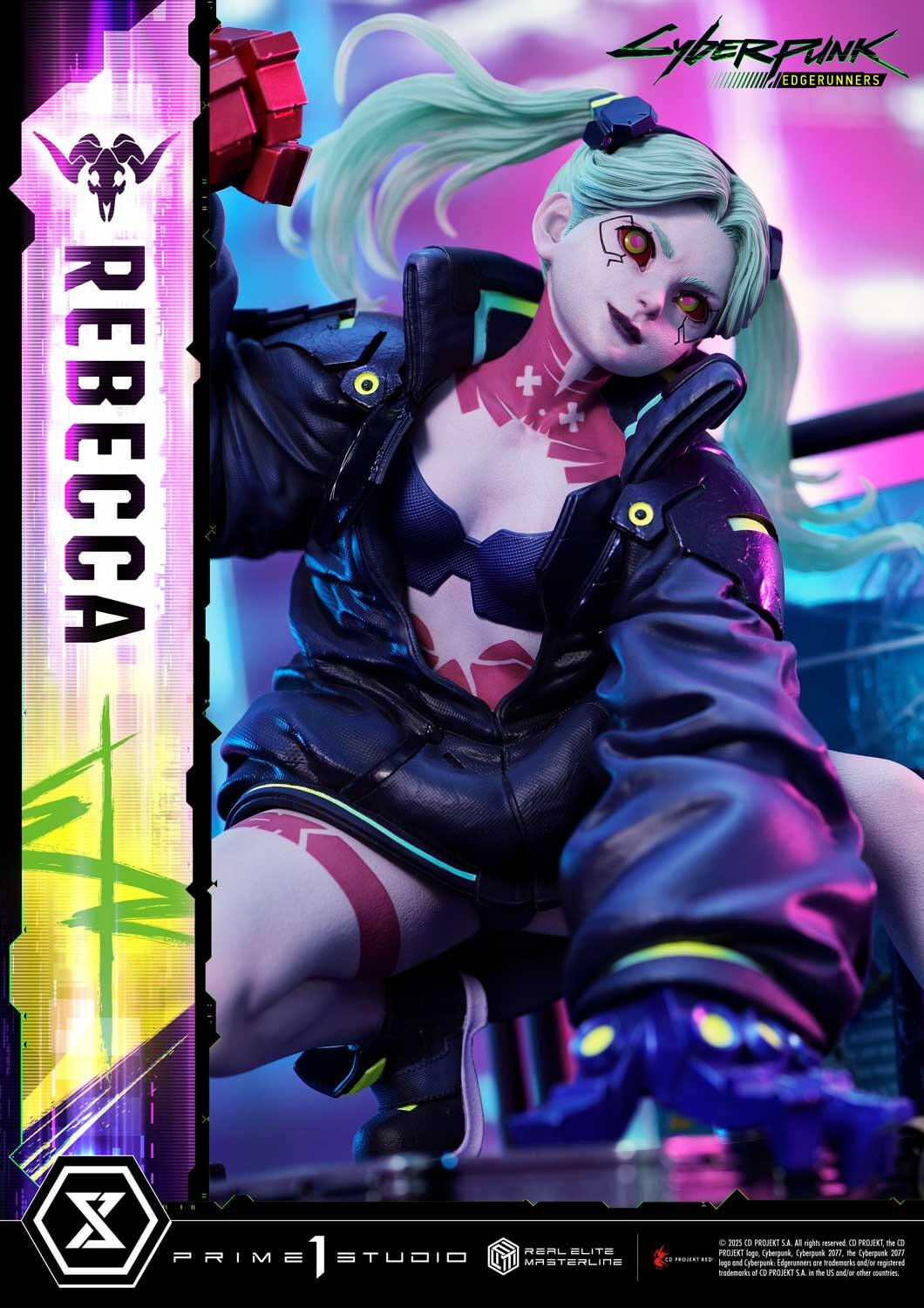 Cyberpunk: Edgerunners - Rebecca - Real Elite Masterline (REMCP-03) - 1/4 (Prime 1 Studio) photo 51