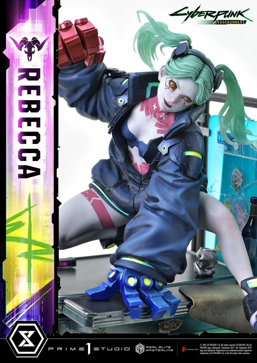 Cyberpunk: Edgerunners - Rebecca - Real Elite Masterline (REMCP-03) - 1/4 (Prime 1 Studio) photo 54