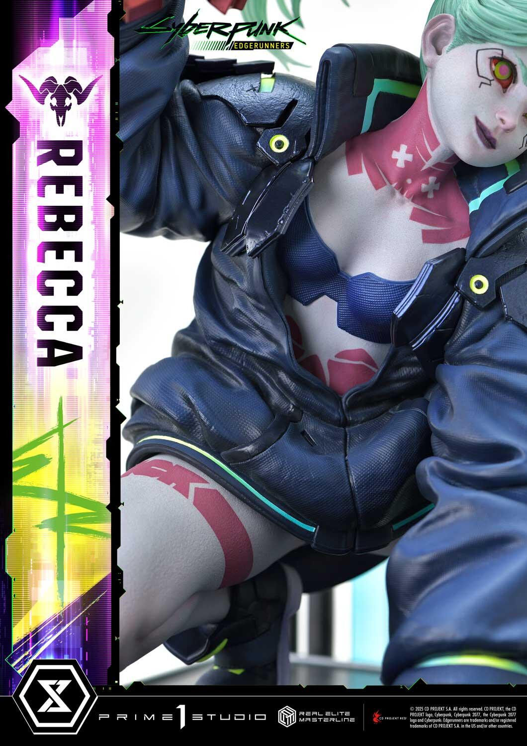 Cyberpunk: Edgerunners - Rebecca - Real Elite Masterline (REMCP-03) - 1/4 (Prime 1 Studio) photo 55