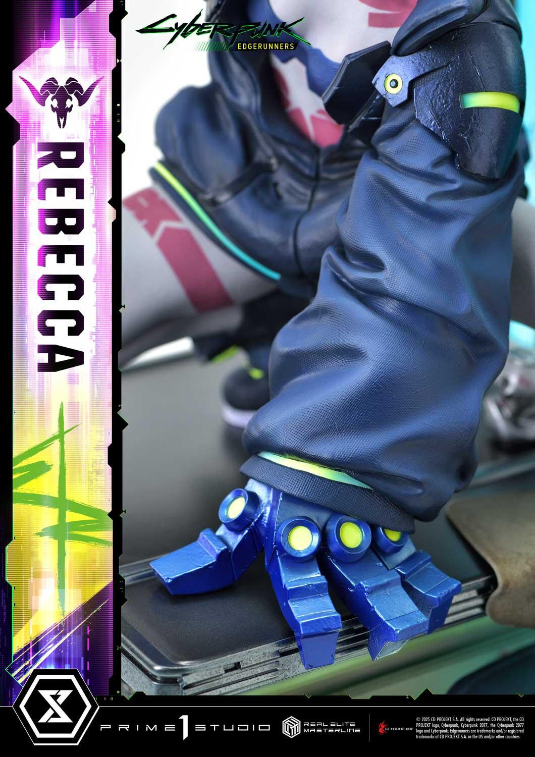 Cyberpunk: Edgerunners - Rebecca - Real Elite Masterline (REMCP-03) - 1/4 (Prime 1 Studio) photo 56