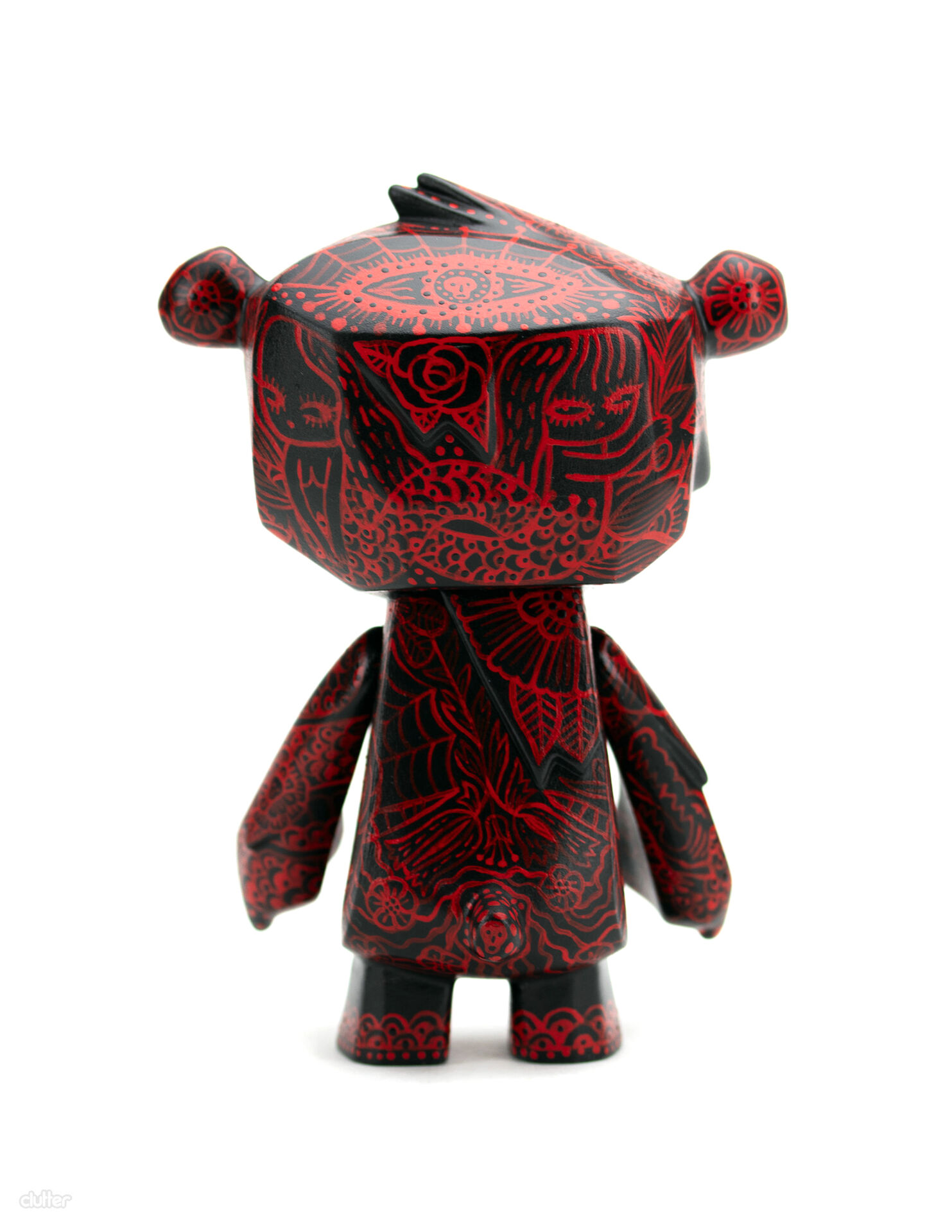 Original - Kuma by Dead Beat City - Red Tattoo Bear (Clutter) photo 3