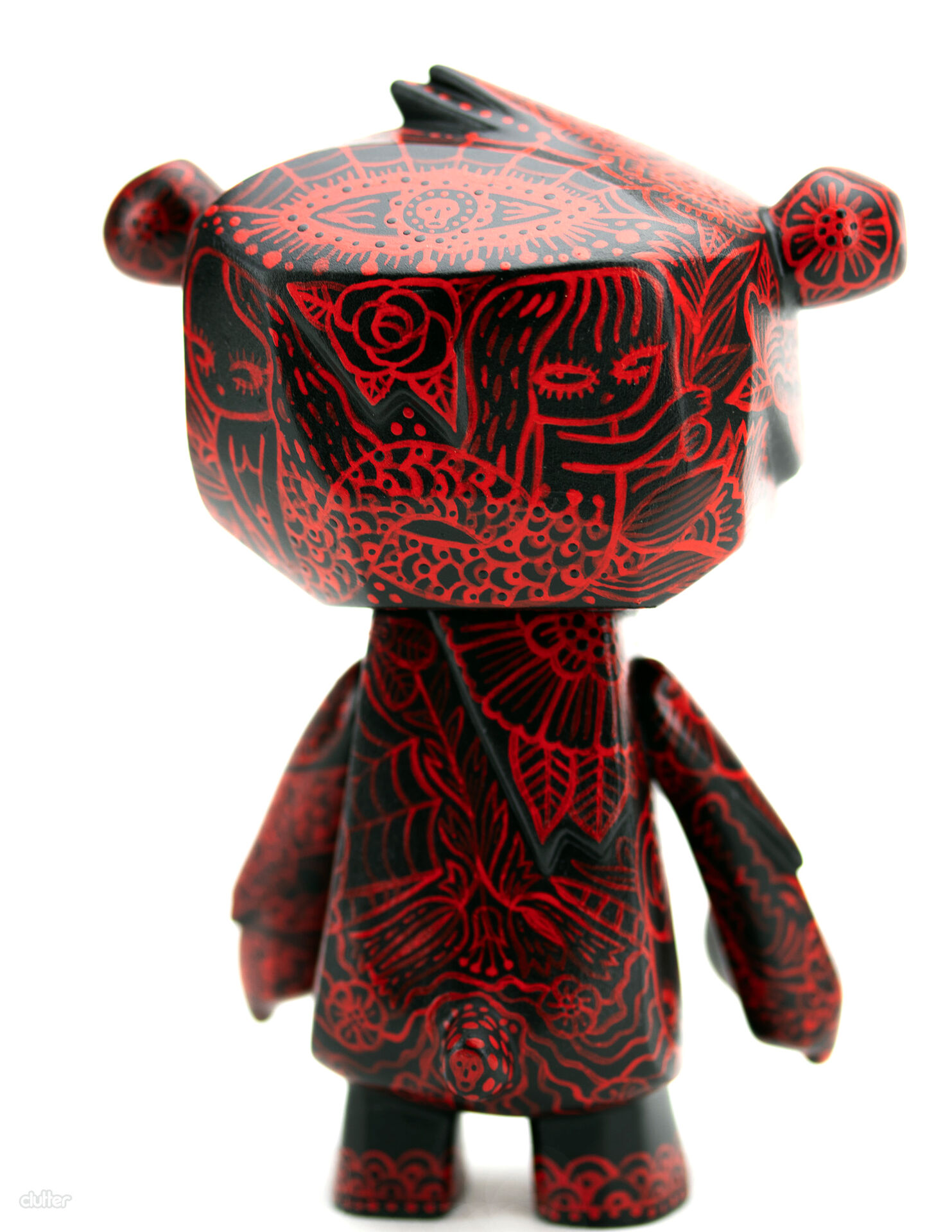 Original - Kuma by Dead Beat City - Red Tattoo Bear (Clutter) photo 4