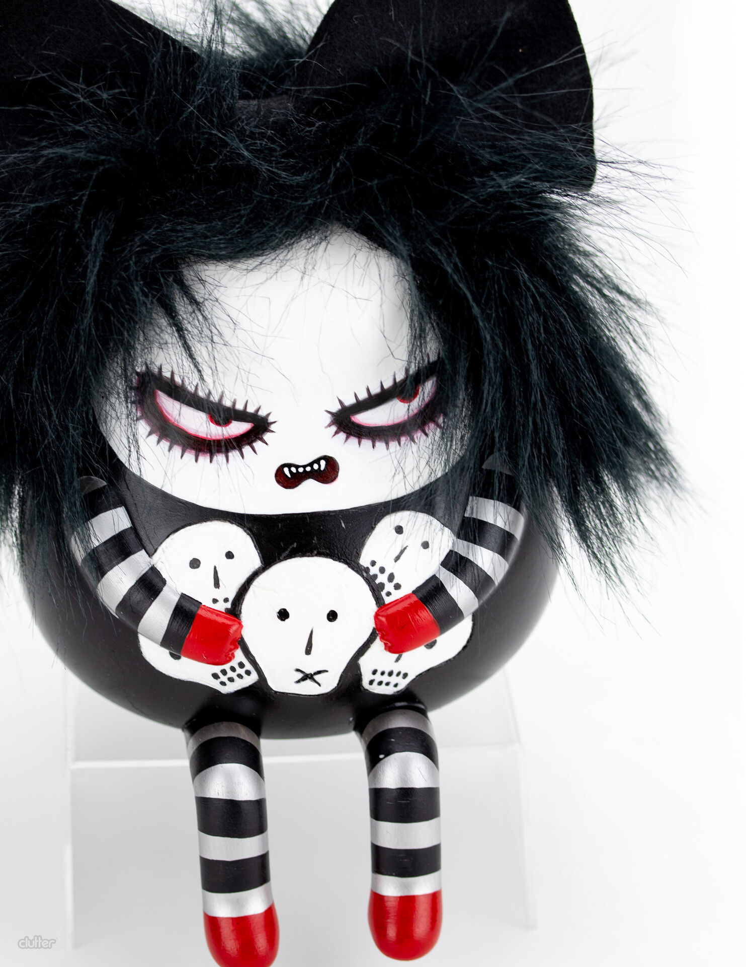 Original - Blonk by Sad Salesman - Hairy Ghoul Girl (Clutter)