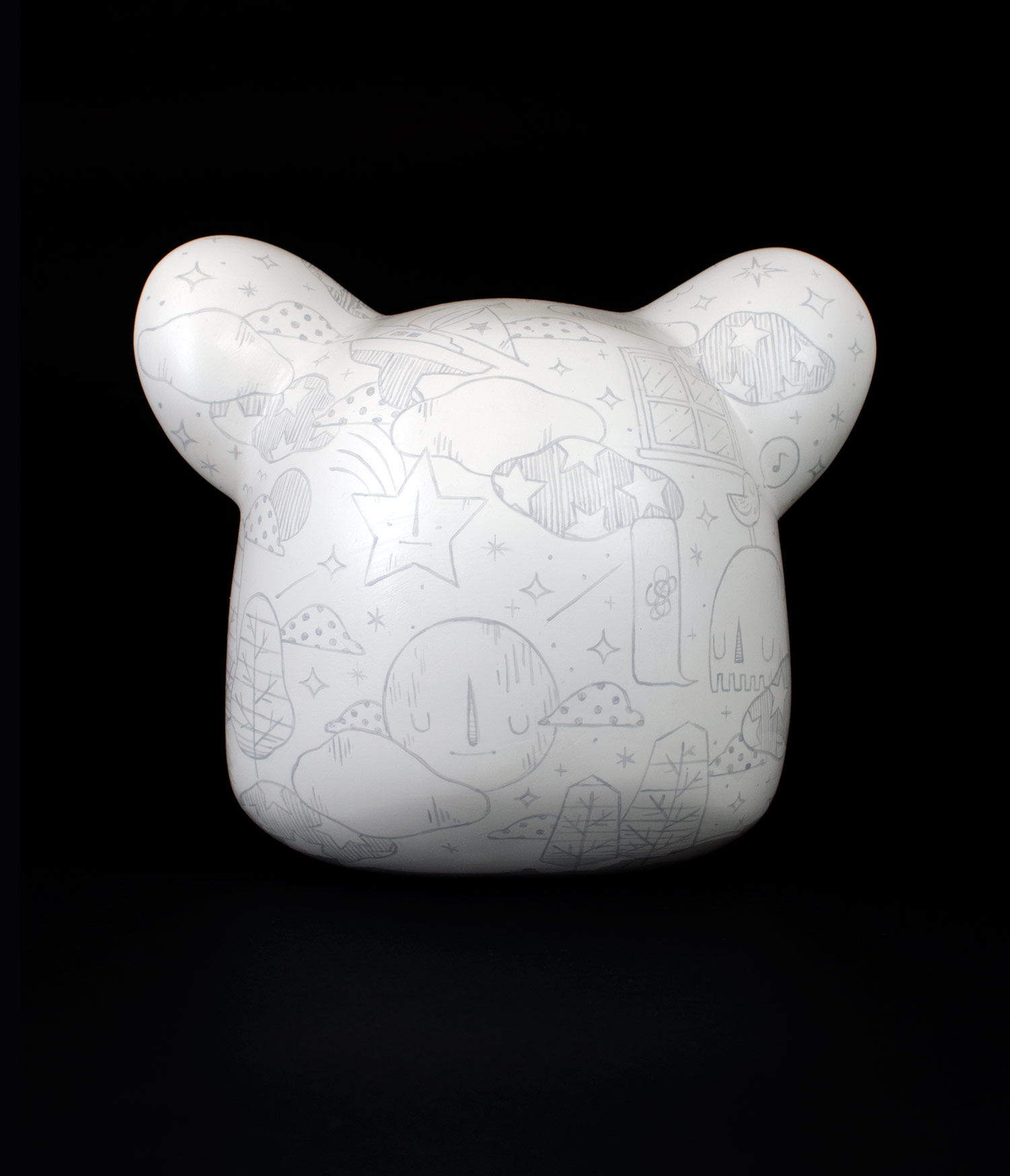 Original - Everyone Needs A Lot of Head by Luke Chueh - Sleepin’ Bear (Clutter) photo 4