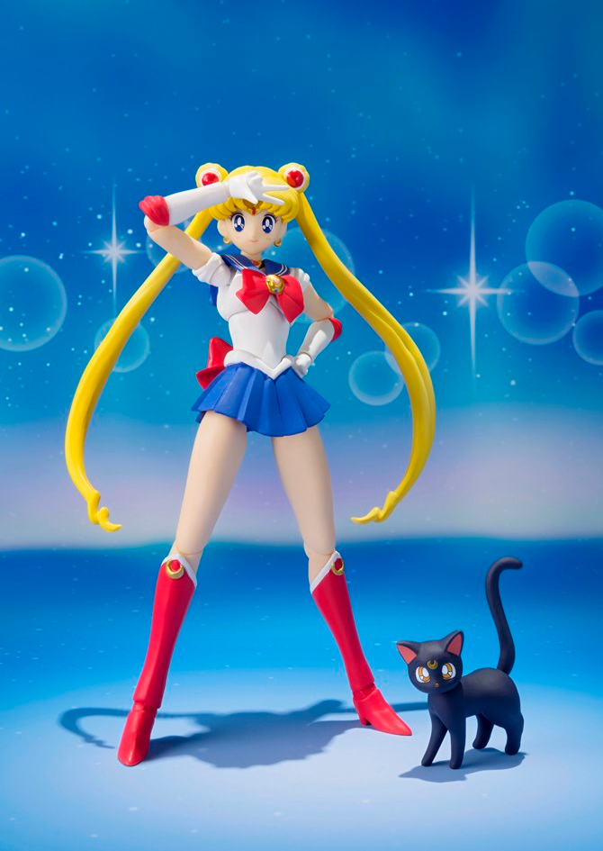 Bishoujo Senshi Sailor Moon - Luna - Sailor Moon - S.H.Figuarts - Original Anime Color (Bandai)