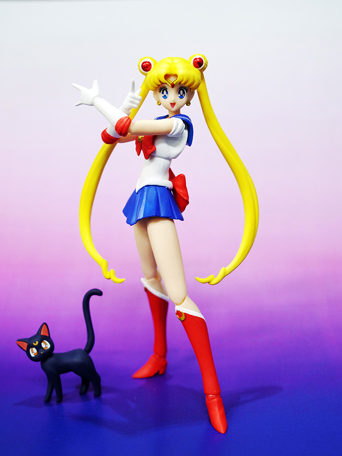Bishoujo Senshi Sailor Moon - Luna - Sailor Moon - S.H.Figuarts - Original Anime Color (Bandai)