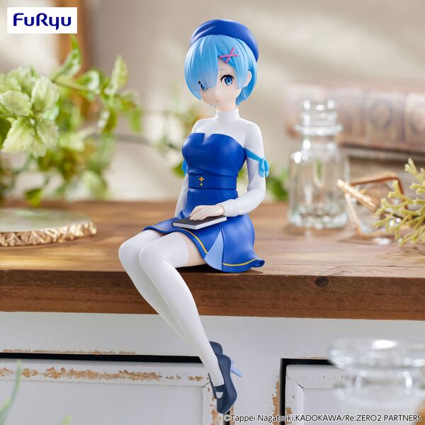 Re:Zero kara Hajimeru Isekai Seikatsu - Rem - Noodle Stopper Figure - Bungaku Style (FuRyu)