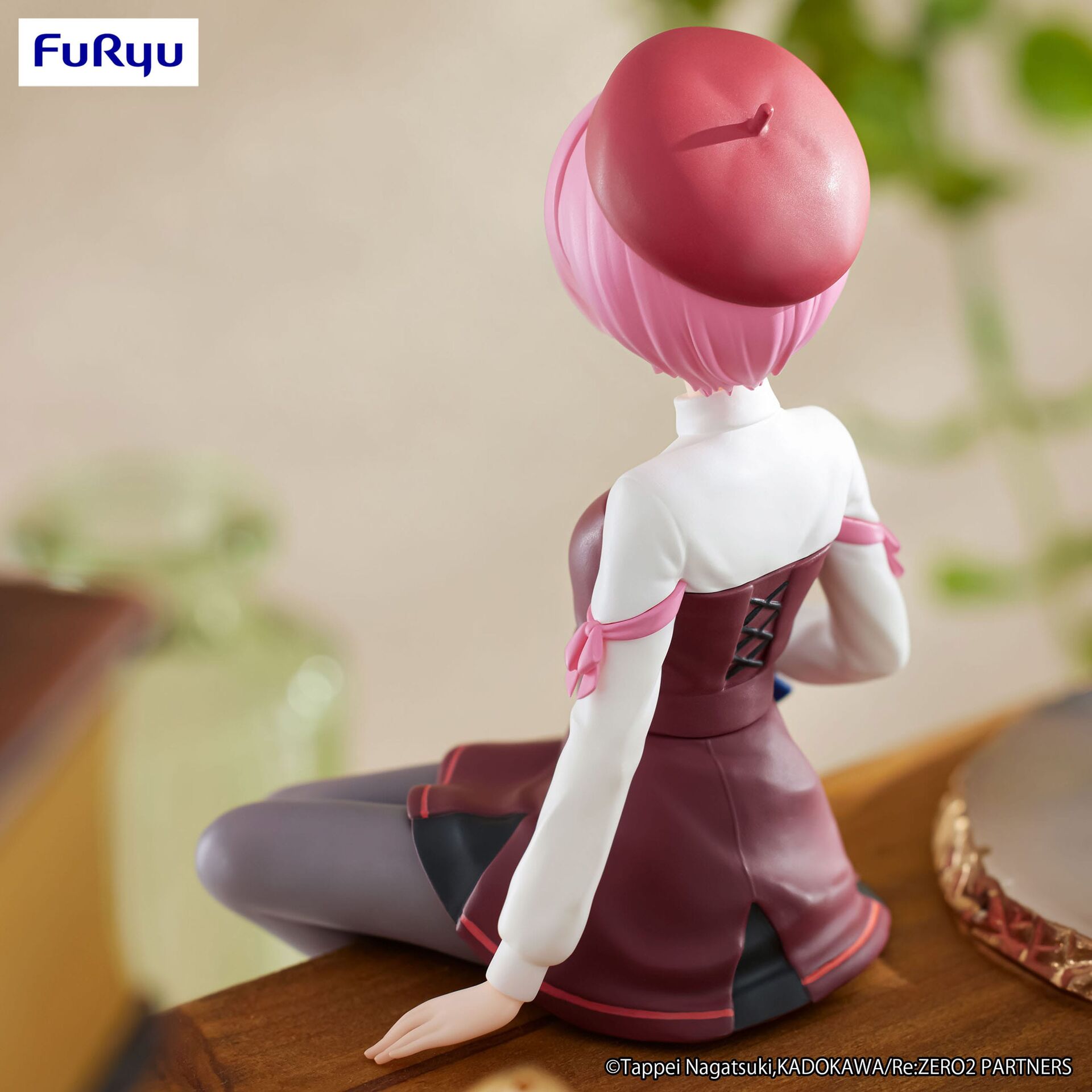 Re:Zero kara Hajimeru Isekai Seikatsu - Ram - Noodle Stopper Figure - Bungaku Style (FuRyu) photo 4