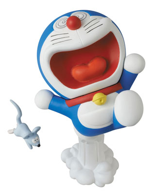 Doraemon - Ultra Detail Figure - Ultra Detail Figure Fujiko F Fujio Works 5  (No.204) - Doraemon & Mouse (Medicom Toy)