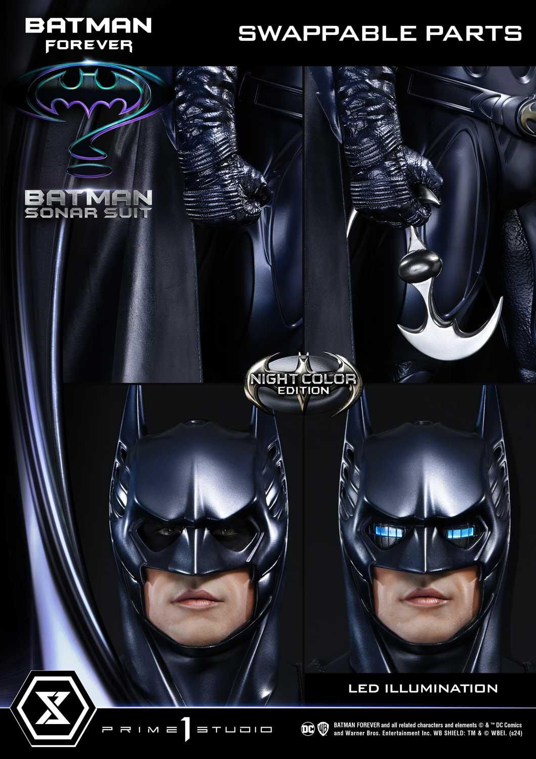 Batman Forever - Batman - Museum Masterline Series  (MMBM-04LM) - 1/3 - Sonar Suit, Night Color Edition (Prime 1 Studio) photo 30