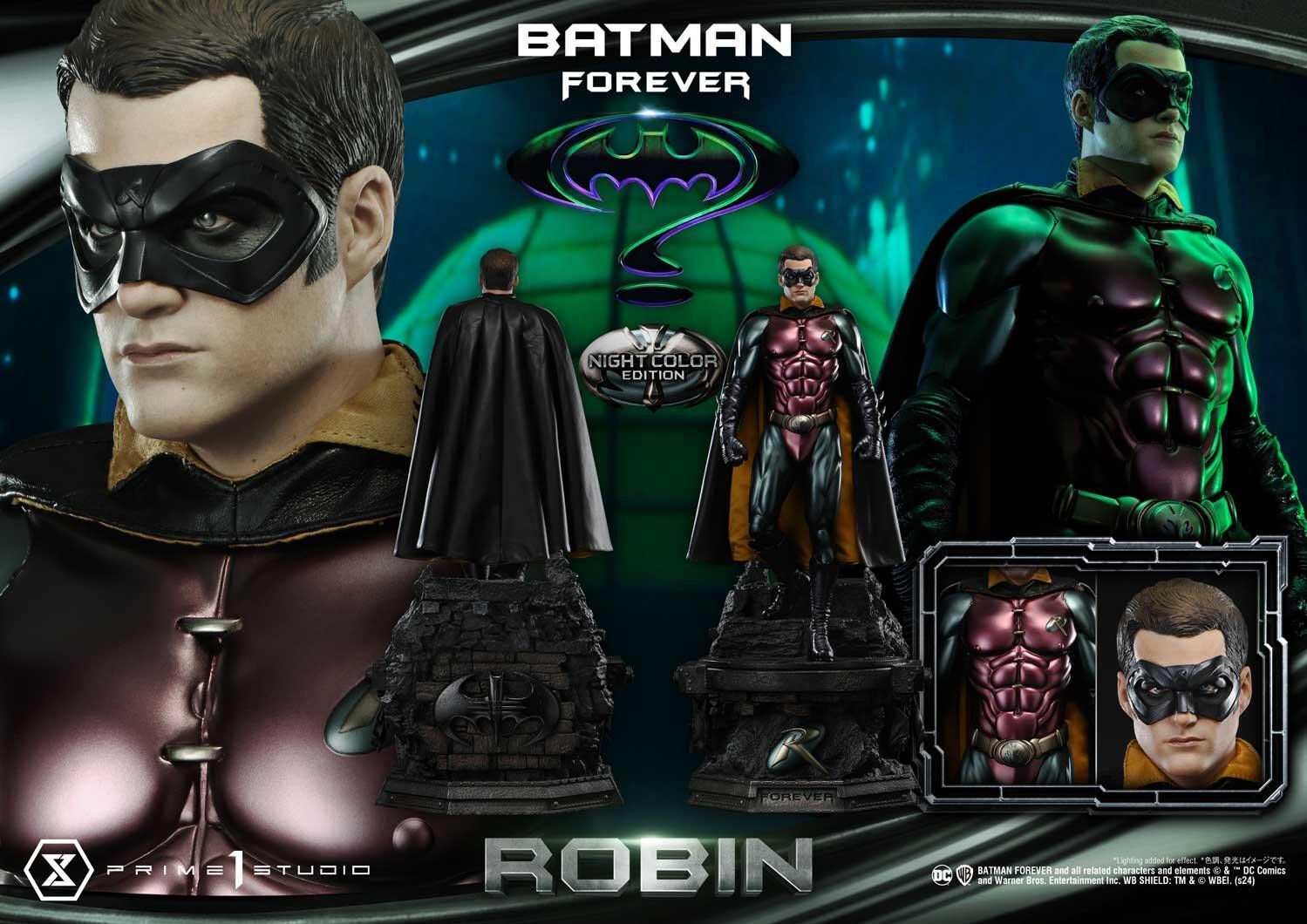 Batman Forever - Robin - Museum Masterline Series  (MMBM-03LM) - 1/3 - Night Color Edition (Prime 1 Studio) photo 27