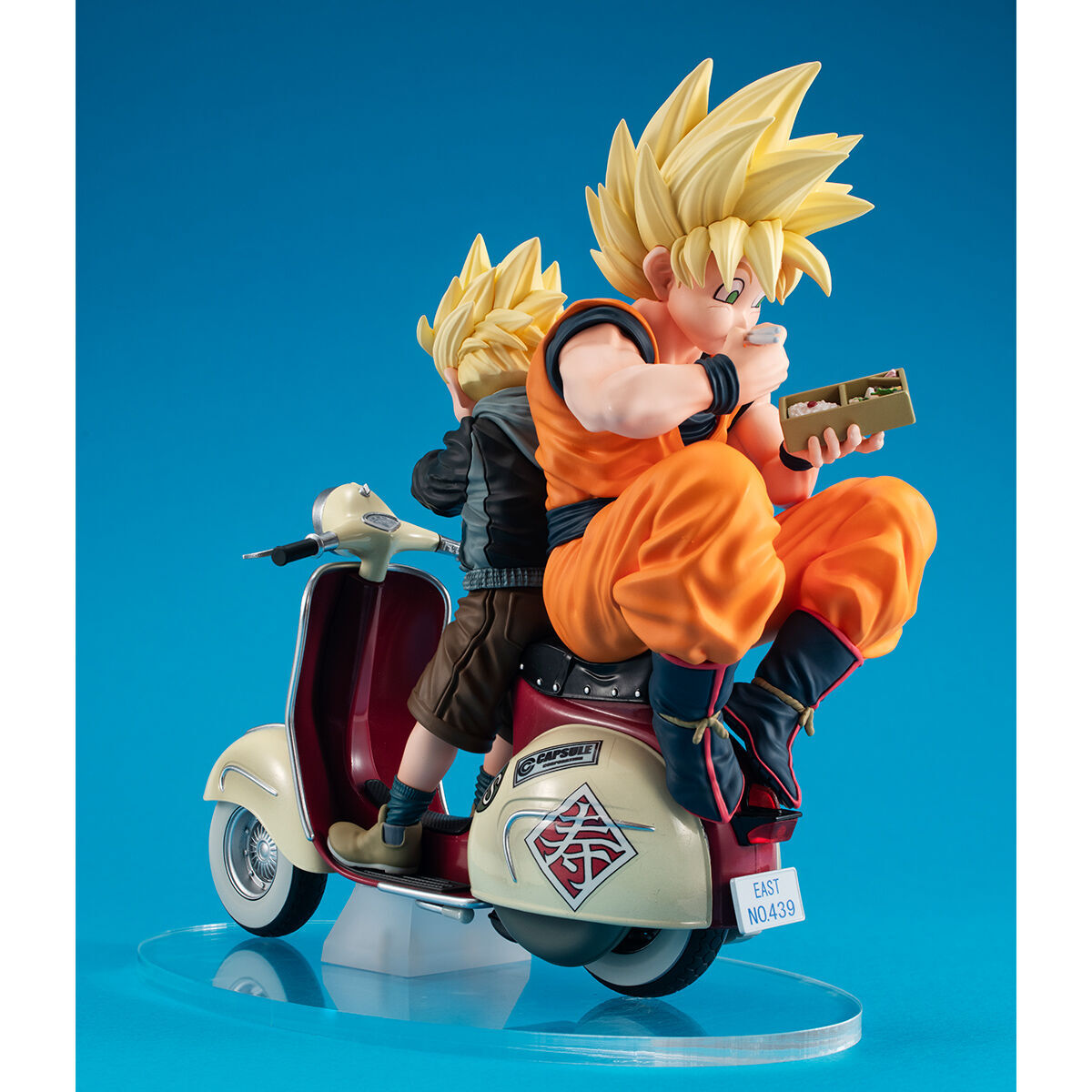 Dragon Ball Z - Son Gohan SSJ - Son Goku SSJ - Desktop Real McCoy EX - & Bike (MegaHouse) photo 7