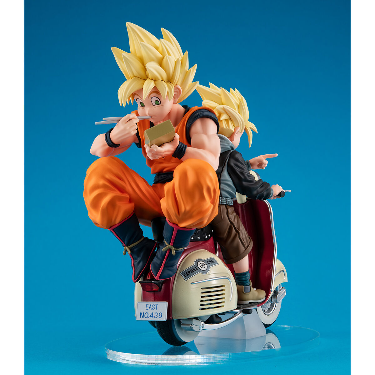 Dragon Ball Z - Son Gohan SSJ - Son Goku SSJ - Desktop Real McCoy EX - & Bike (MegaHouse) photo 9