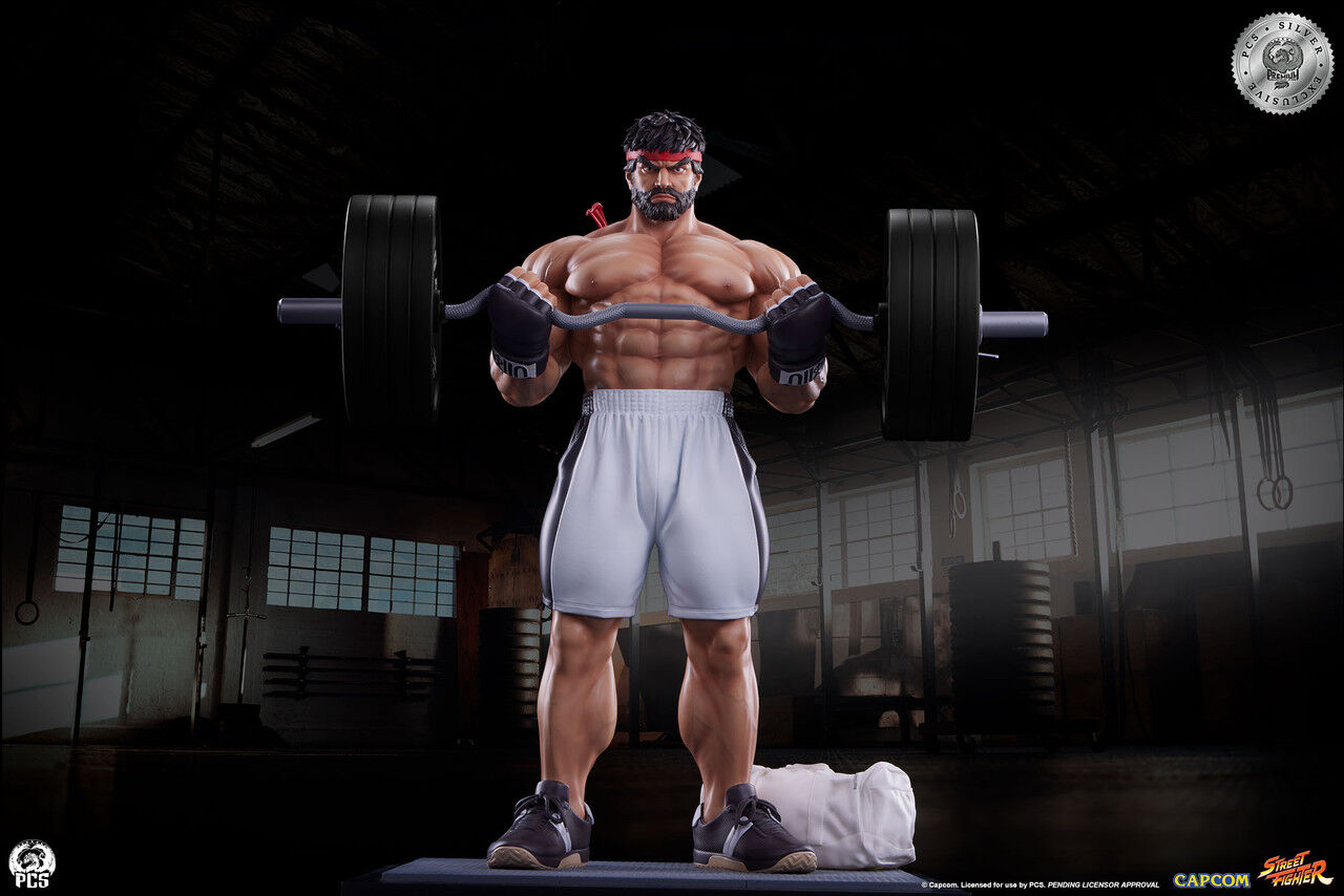 Street Fighter V - Ryu - Gym/Fitness/Powerlifting - 1/4 - Battle (Premium Collectibles Studio) photo 25