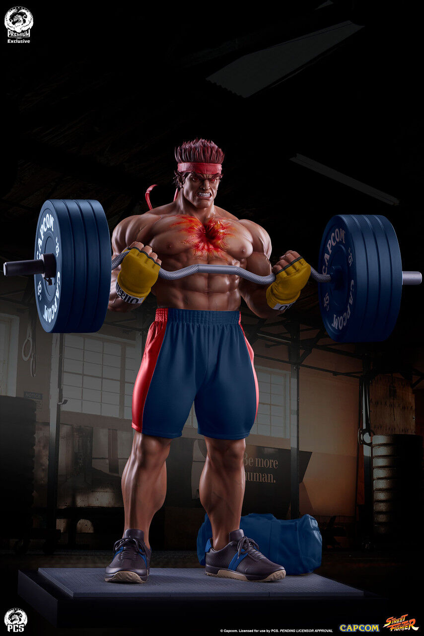 Ultra Street Fighter IV - Satsui no Hadou ni Mezameta Ryuu - Gym/Fitness/Powerlifting - 1/4 (Premium Collectibles Studio) photo 4
